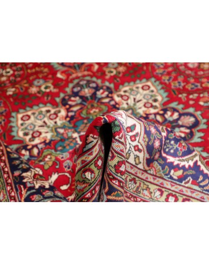 Tappeto Tabriz Persia marrone grigio 260x336