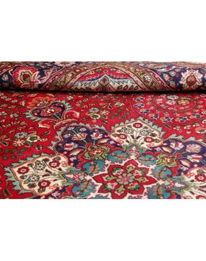 Tappeto Tabriz Persia marrone grigio 260x336