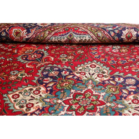 Tappeto Tabriz Persia marrone grigio 260x336