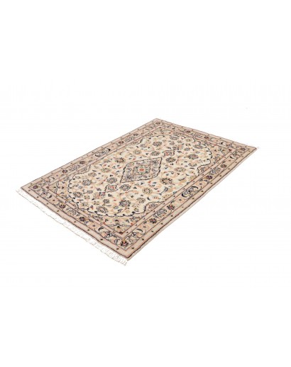 Tappeto Kashan Fine Persia bianco 102x148