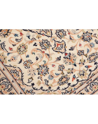 Tappeto Kashan Fine Persia bianco 102x148