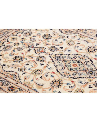 Tappeto Kashan Fine Persia bianco 102x148