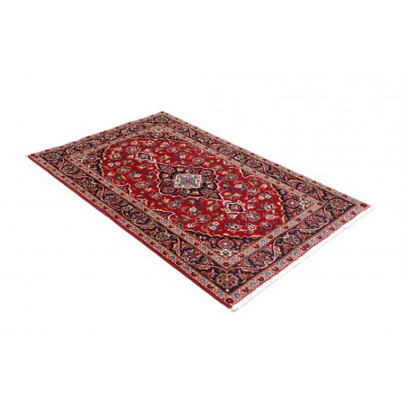Tappeto Kashan Fine Persia marrone giallo 100x156