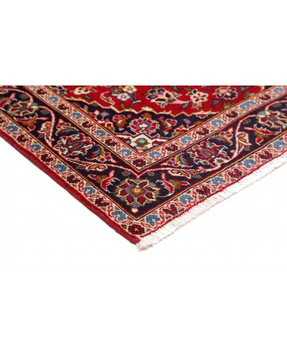 Tappeto Kashan Fine Persia marrone giallo 100x156