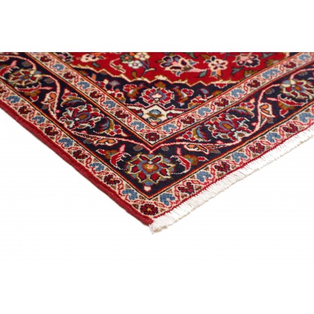 Tappeto Kashan Fine Persia marrone giallo 100x156