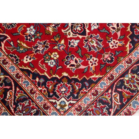 Tappeto Kashan Fine Persia marrone giallo 100x156