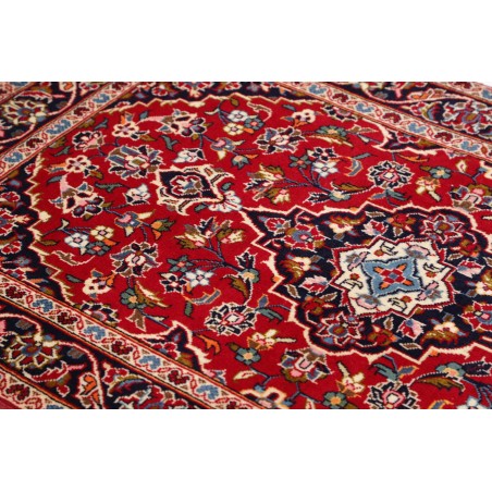 Tappeto Kashan Fine Persia marrone giallo 100x156