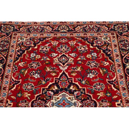 Tappeto Kashan Fine Persia marrone giallo 100x156