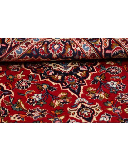 Tappeto Kashan Fine Persia marrone giallo 100x156