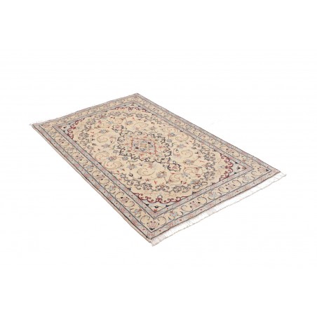 Tappeto Kashan Fine Persia beige grigio 96x148