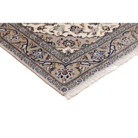 Tappeto Kashan Fine Persia beige grigio 95x143