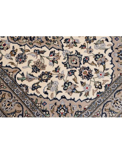 Tappeto Kashan Fine Persia beige grigio 95x143