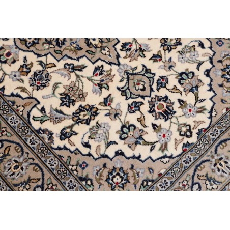 Tappeto Kashan Fine Persia beige grigio 95x143