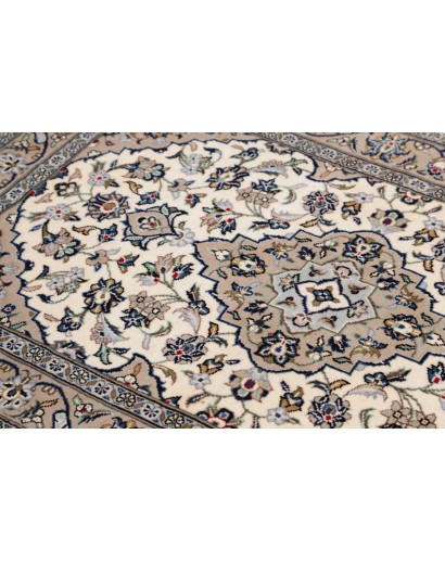 Tappeto Kashan Fine Persia beige grigio 95x143