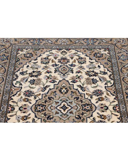 Tappeto Kashan Fine Persia beige grigio 95x143