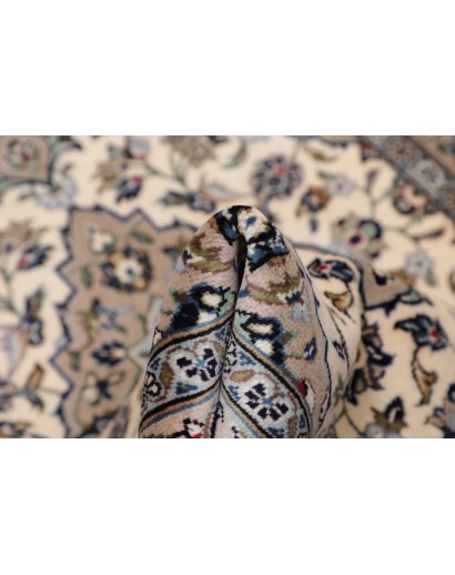 Tappeto Kashan Fine Persia beige grigio 95x143