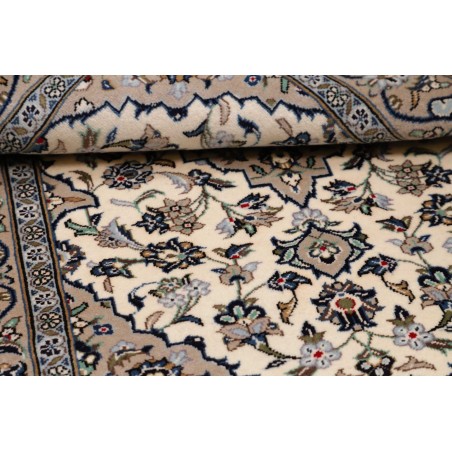 Tappeto Kashan Fine Persia beige grigio 95x143