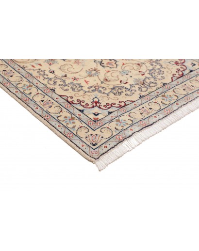 Tappeto Kashan Fine Persia bianco giallo 96x150