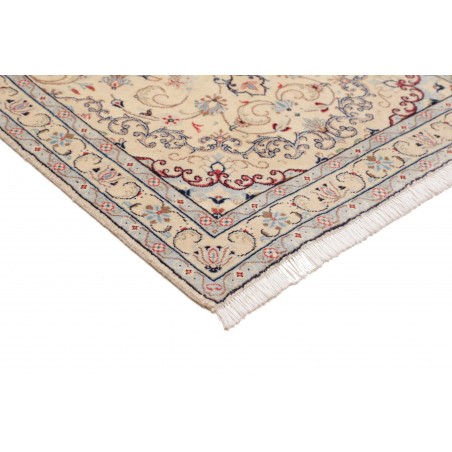 Tappeto Kashan Fine Persia bianco giallo 96x150