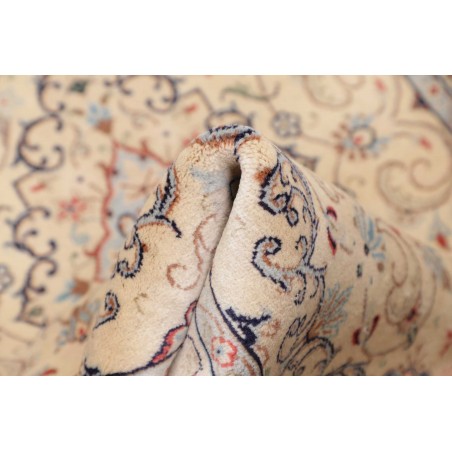 Tappeto Kashan Fine Persia bianco giallo 96x150