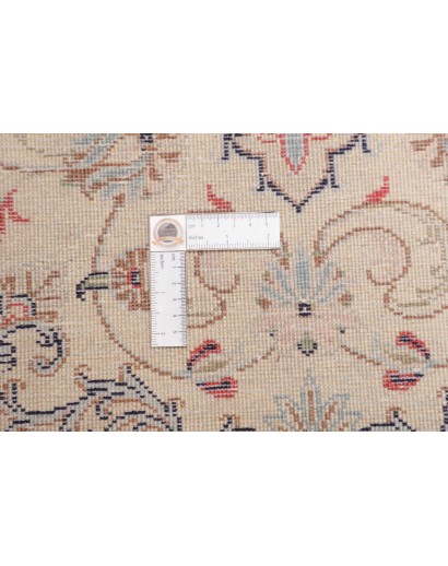 Tappeto Kashan Fine Persia bianco giallo 96x150