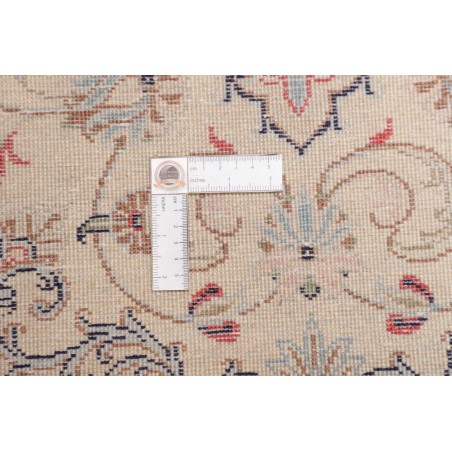 Tappeto Kashan Fine Persia bianco giallo 96x150