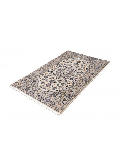 Tappeto Kashan Fine Persia beige bianco 96x150