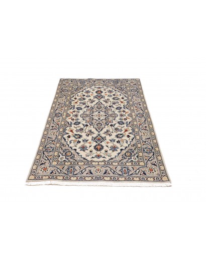 Tappeto Kashan Fine Persia beige bianco 96x150