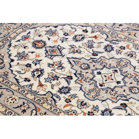 Tappeto Kashan Fine Persia beige bianco 96x150