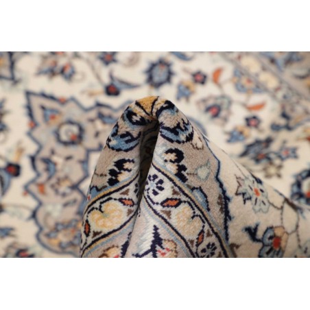 Tappeto Kashan Fine Persia beige bianco 96x150
