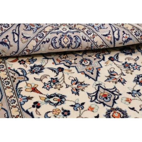 Tappeto Kashan Fine Persia beige bianco 96x150