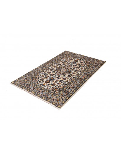 Tappeto Kashan Fine Persia beige grigio 100x152