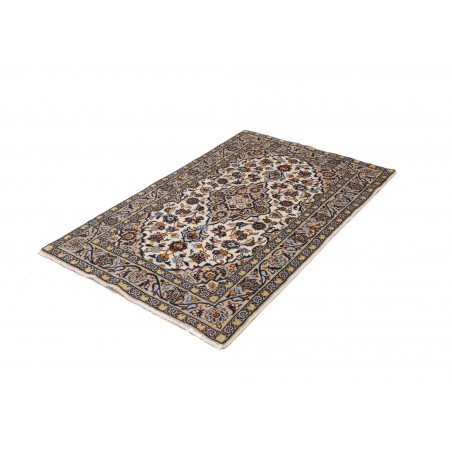 Tappeto Kashan Fine Persia beige grigio 100x152