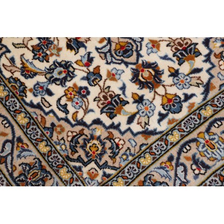 Tappeto Kashan Fine Persia beige grigio 100x152