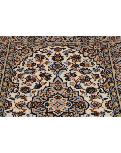 Tappeto Kashan Fine Persia beige grigio 100x152