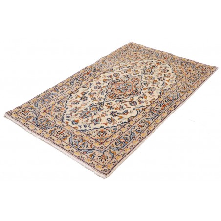 Tappeto Kashan Fine Persia beige bianco 93x156