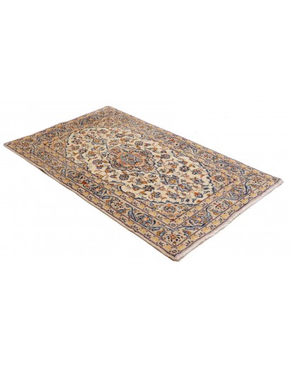 Tappeto Kashan Fine Persia beige bianco 93x156