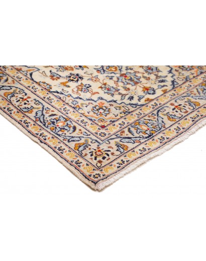 Tappeto Kashan Fine Persia beige bianco 93x156