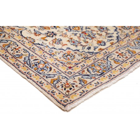 Tappeto Kashan Fine Persia beige bianco 93x156