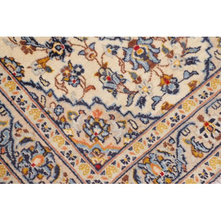Tappeto Kashan Fine Persia beige bianco 93x156