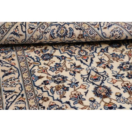 Tappeto Kashan Fine Persia beige grigio 100x150