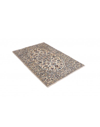 Tappeto Kashan Fine Persia beige grigio 100x144