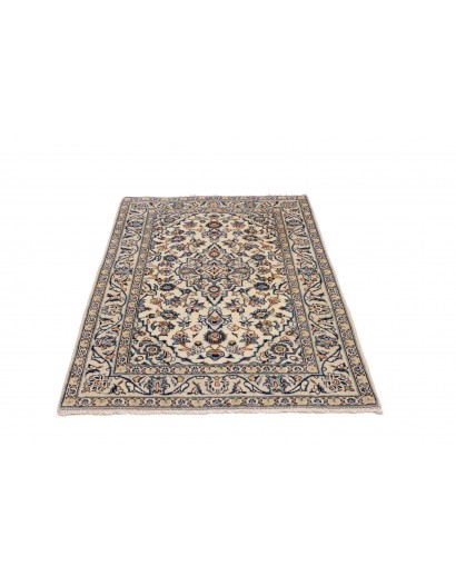Tappeto Kashan Fine Persia beige grigio 100x144
