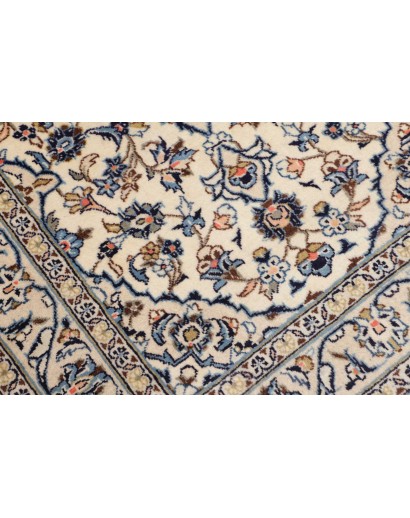 Tappeto Kashan Fine Persia beige grigio 100x144