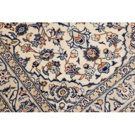 Tappeto Kashan Fine Persia beige grigio 100x144