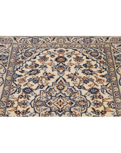 Tappeto Kashan Fine Persia beige grigio 100x144