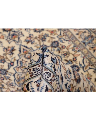 Tappeto Kashan Fine Persia beige grigio 100x144
