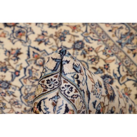Tappeto Kashan Fine Persia beige grigio 100x144