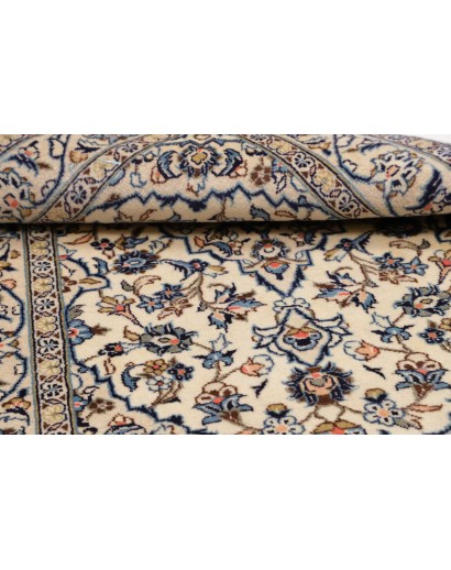 Tappeto Kashan Fine Persia beige grigio 100x144
