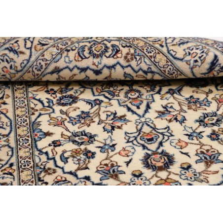 Tappeto Kashan Fine Persia beige grigio 100x144